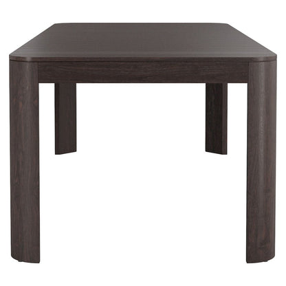 Kona 7-Piece Outdoor Patio Teak Wood Dining Set - Ash