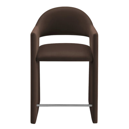 Talia 37 Inch Performance Velvet Counter Stool