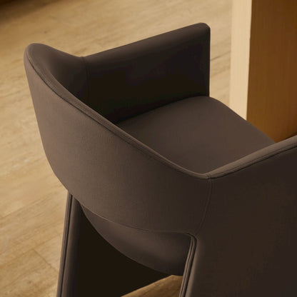 Talia 37 Inch Performance Velvet Counter Stool