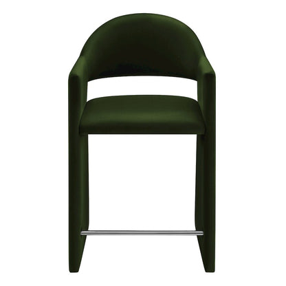Talia 37 Inch Performance Velvet Counter Stool