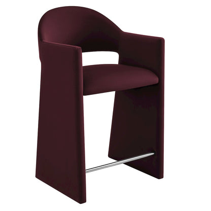 Talia 37 Inch Performance Velvet Counter Stool