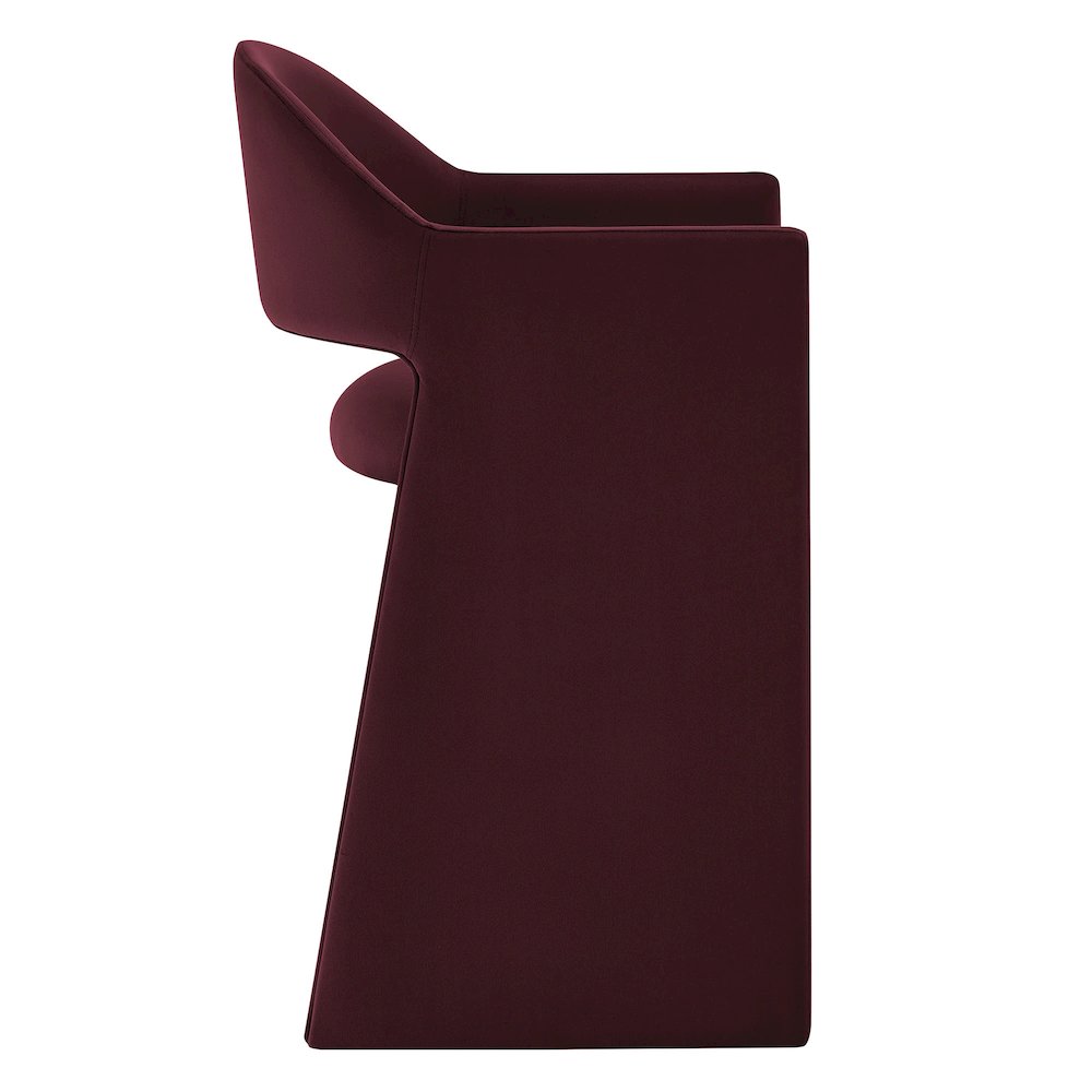 Talia 37 Inch Performance Velvet Counter Stool