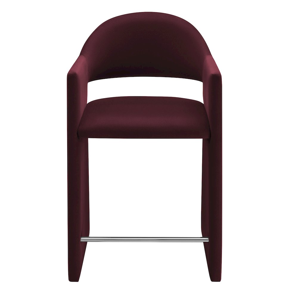 Talia 37 Inch Performance Velvet Counter Stool