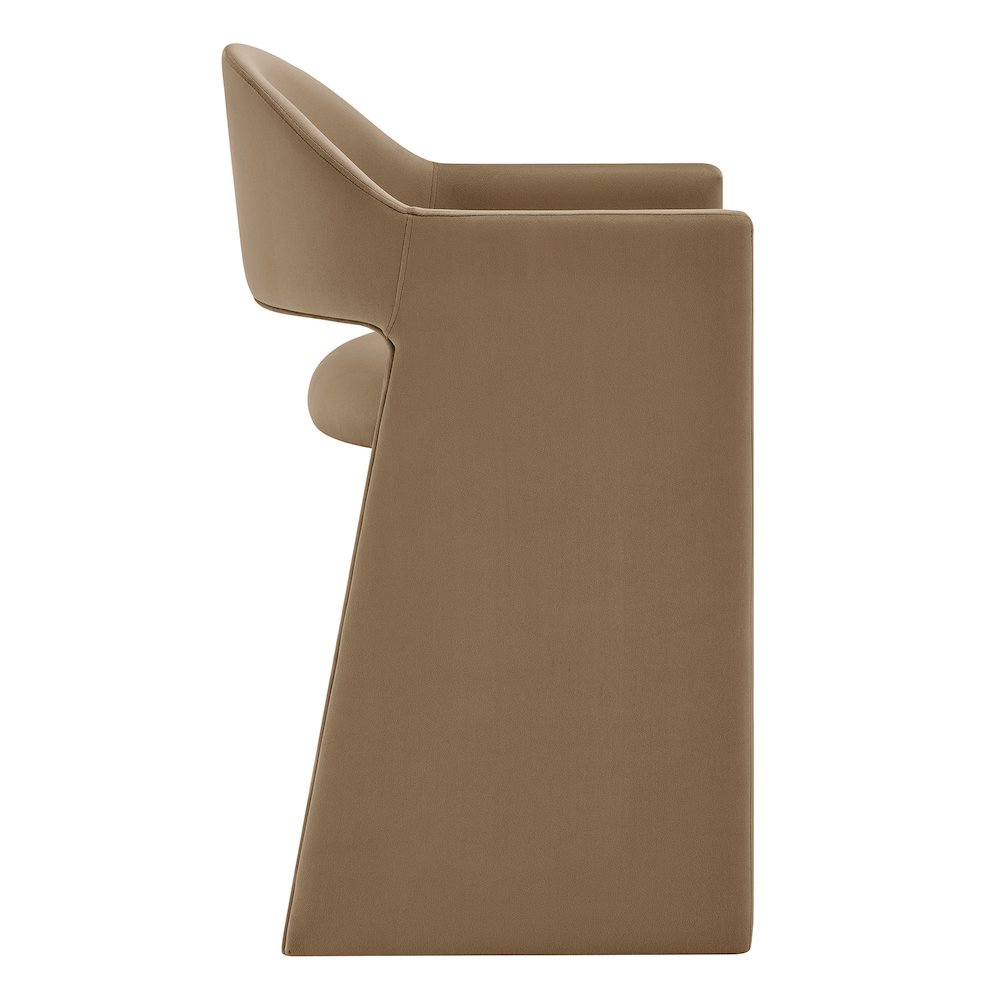 Talia 37 Inch Performance Velvet Counter Stool