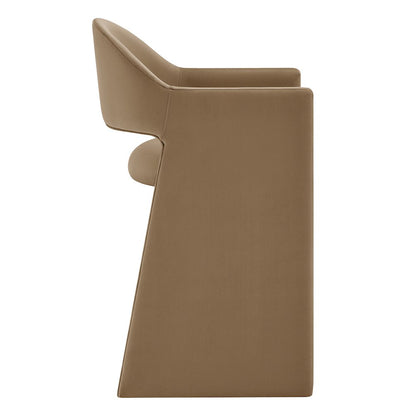 Talia 37 Inch Performance Velvet Counter Stool