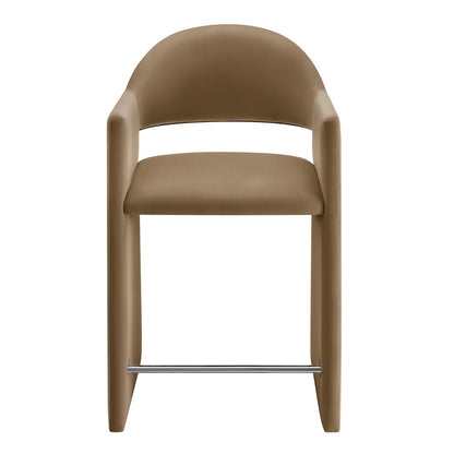 Talia 37 Inch Performance Velvet Counter Stool