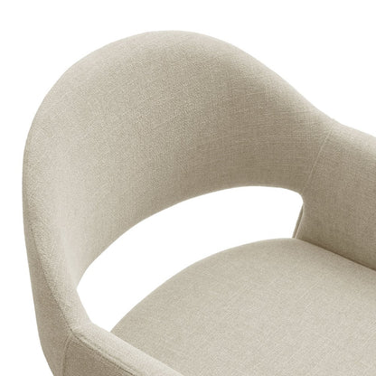 Talia 37 Inch Upholstered Fabric Counter Stool