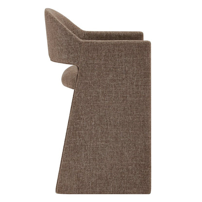 Talia 37 Inch Upholstered Fabric Counter Stool