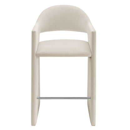 Talia 41 Inch Performance Velvet Bar Stool
