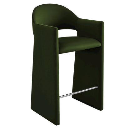 Talia 41 Inch Performance Velvet Bar Stool
