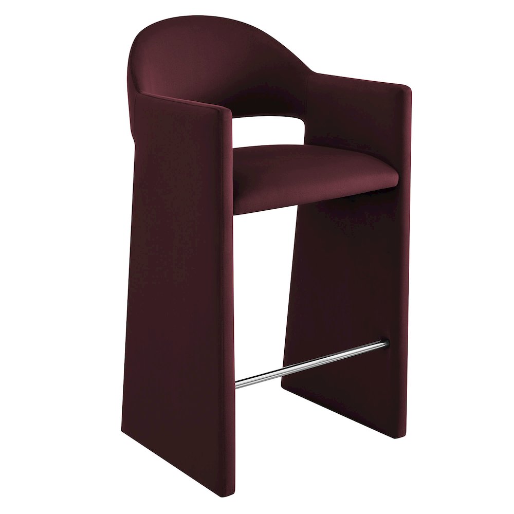 Talia 41 Inch Performance Velvet Bar Stool