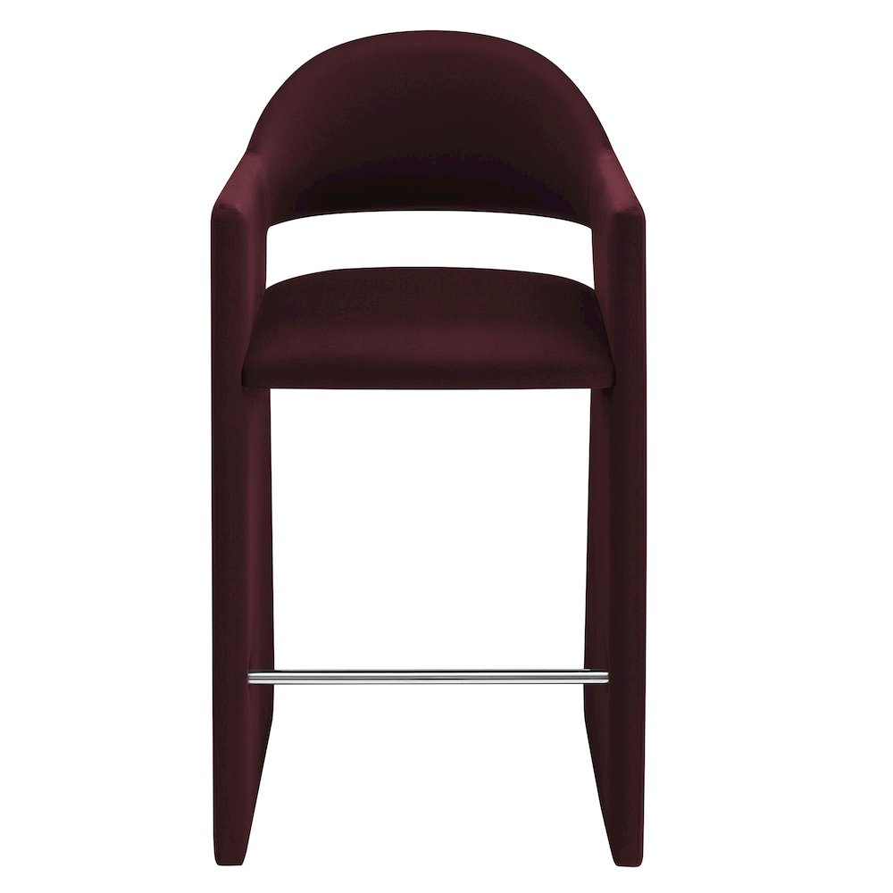 Talia 41 Inch Performance Velvet Bar Stool