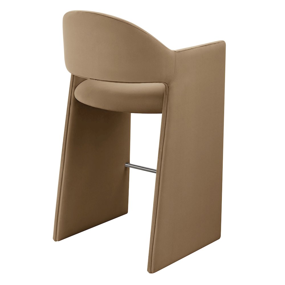 Talia 41 Inch Performance Velvet Bar Stool