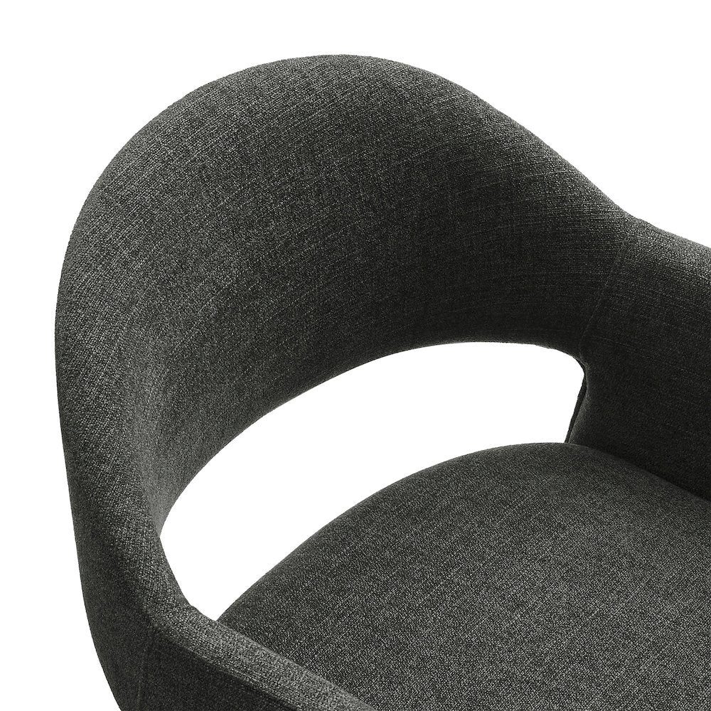 Talia 41 Inch 41 Inch Upholstered Fabric Bar Stool