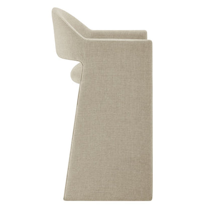 Talia 41 Inch 41 Inch Upholstered Fabric Bar Stool