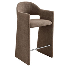 Talia 41 Inch 41 Inch Upholstered Fabric Bar Stool
