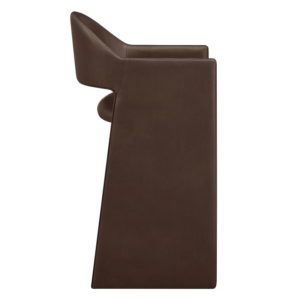 Talia 41 Inch Vegan Leather Bar Stool