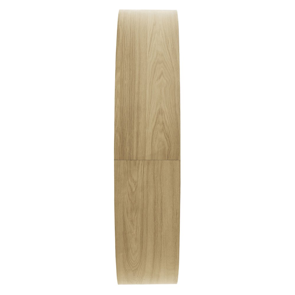 Romy 47" Round Wall Book Shelf