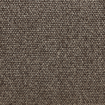Auren Lattice Bouclé Upholstered Ottoman - Earth