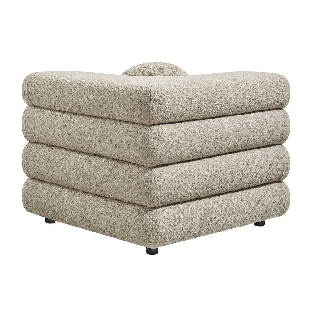 Jubilee Upholstered Modular Corner Chair - Linen