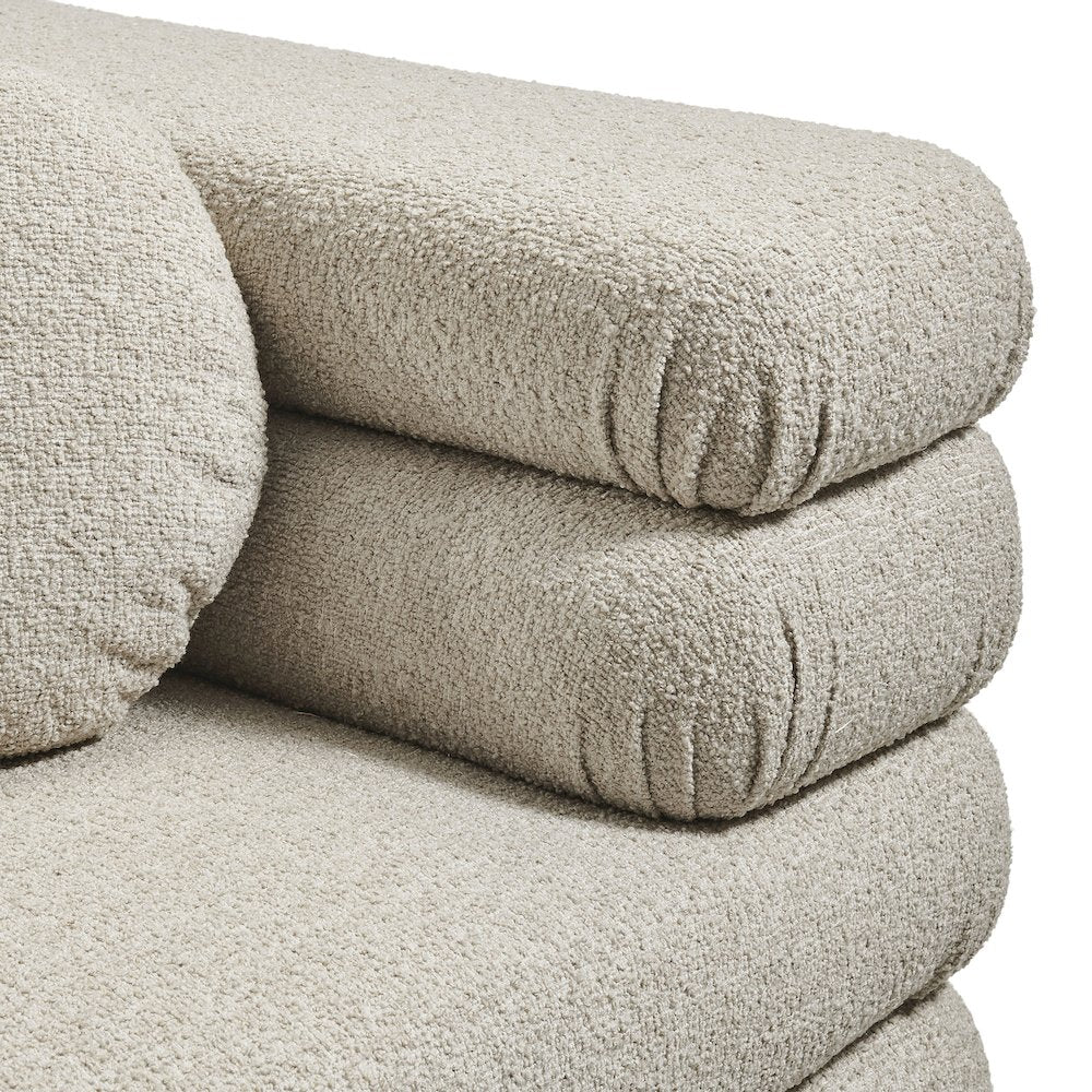 Jubilee Upholstered Modular Corner Chair - Linen