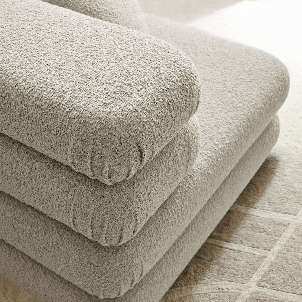 Jubilee Upholstered Modular Corner Chair - Linen