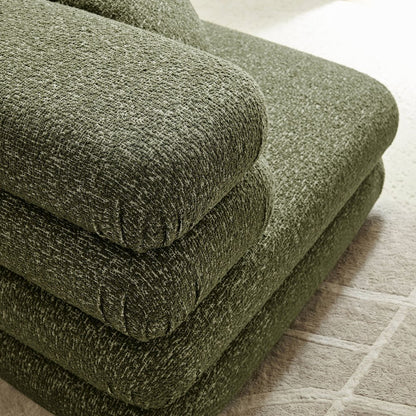 Jubilee Upholstered Modular Corner Chair - Olive