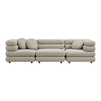 Jubilee 3-Piece Upholstered 3-Piece Modular Sofa Set - Linen