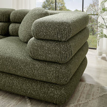 Jubilee 3-Piece Upholstered 3-Piece Modular Sofa Set - Olive