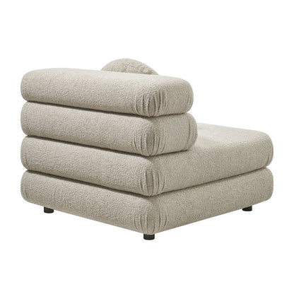 Jubilee 5-Piece Upholstered Modular L-Shaped Sofa Set - Linen