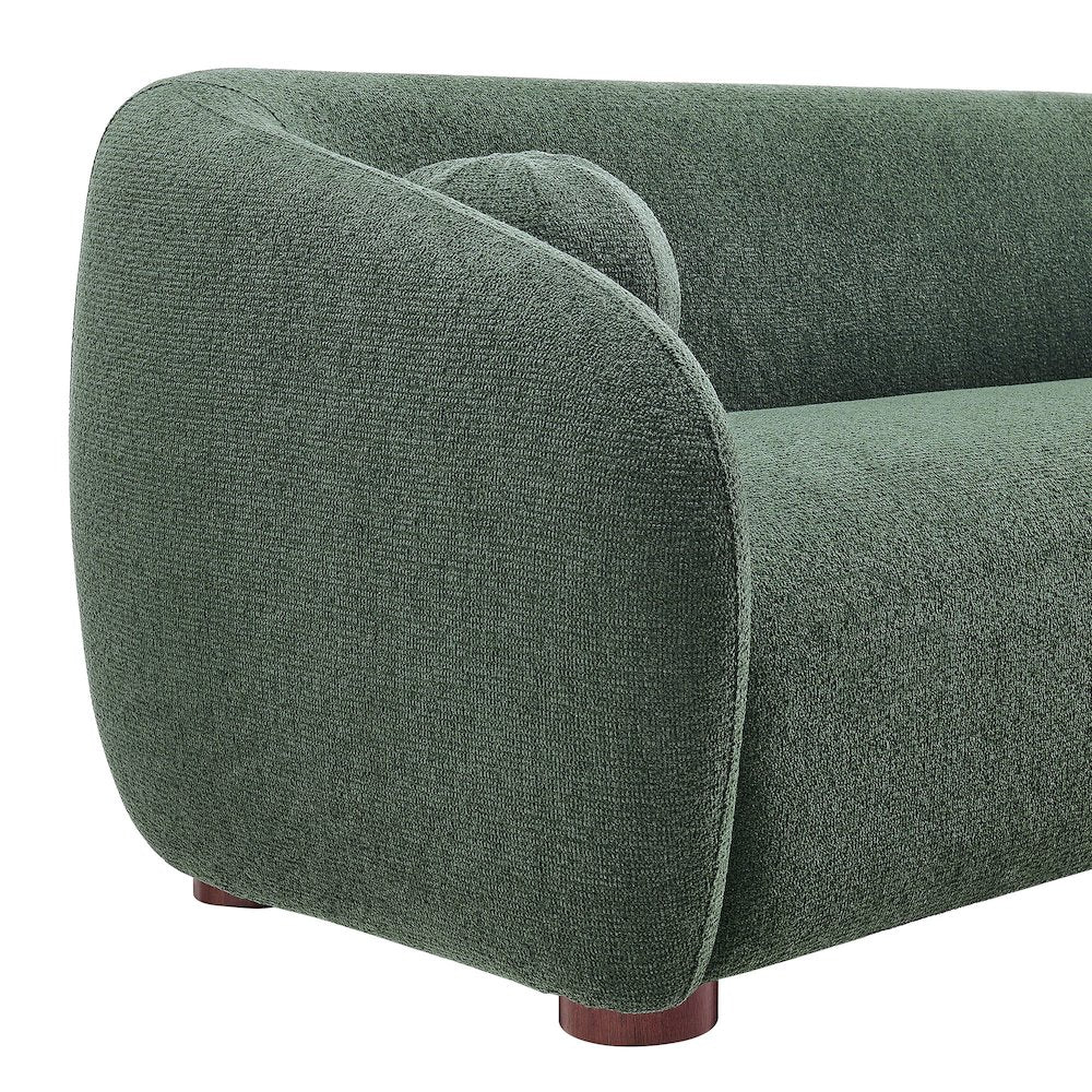 Holland 85" Chenille Fabric Sofa - Pine