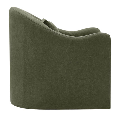 Bardot Linen Blend Accent Chair - Sage