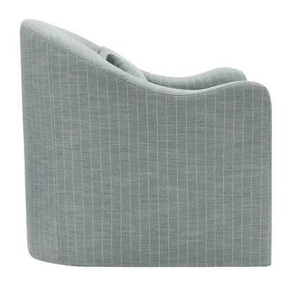Bardot Striped Accent Chair - Spa Blue Stripe