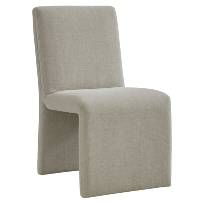 Emory Upholstered Fabric Dining Side Chair Set of 2 - Linen