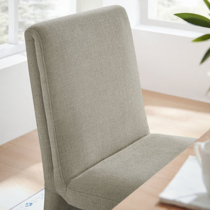 Emory Upholstered Fabric Dining Side Chair Set of 2 - Linen