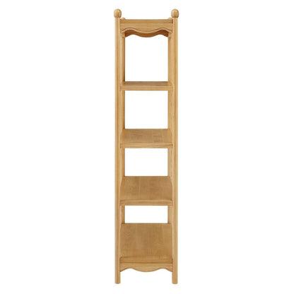 Darcy 4-Tier Open Bookcase - Oak