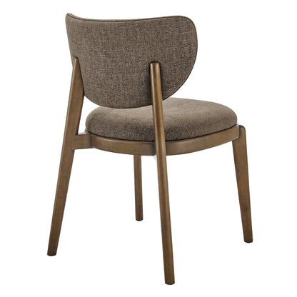 Fenwick Fabric Dining Chairs Set of 2 - Mocha
