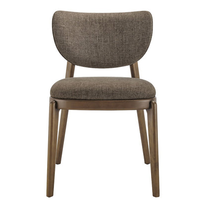 Fenwick Fabric Dining Chairs Set of 2 - Mocha
