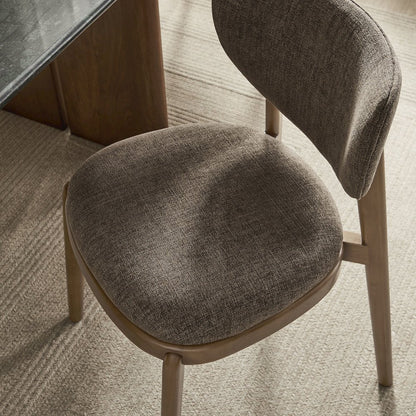 Fenwick Fabric Dining Chairs Set of 2 - Mocha