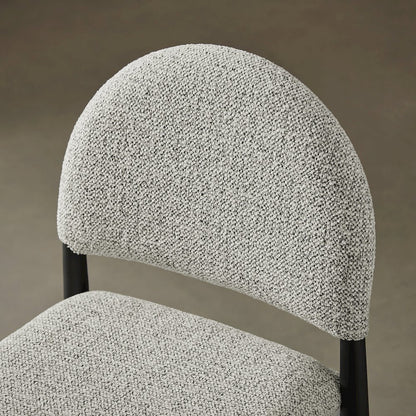 Hayley Upholstered Fabric Counter Stools Set of 2