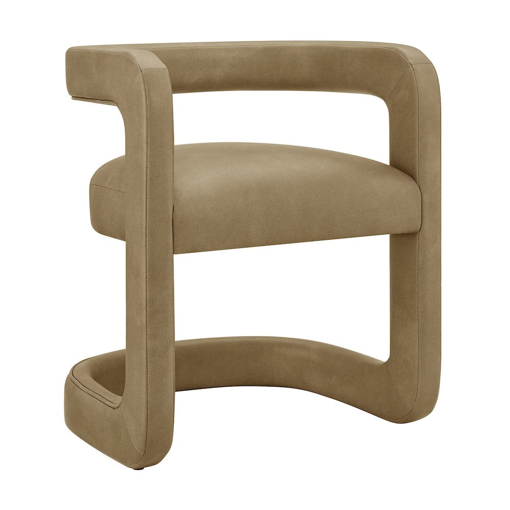 Winslow Premium Vegan Leather Dining Chair - Toast