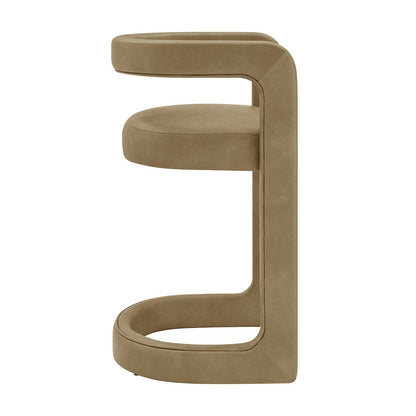 Winslow Premium Vegan Leather Counter Stool - Toast