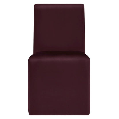 Emory Performance Velvet Dining Side Chair Set of 2 - Mulberry