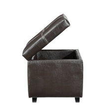 Treasure Upholstered Vinyl Ottoman