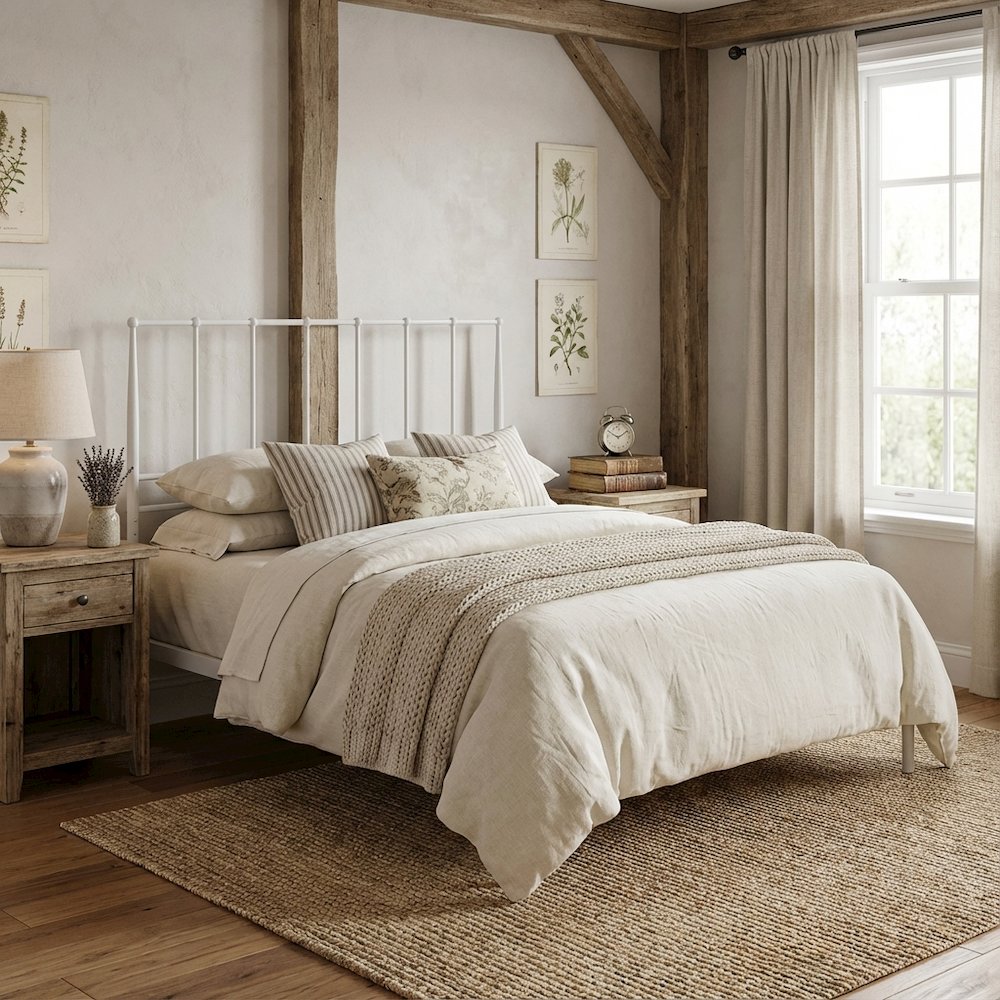Metal Stainless Steel Full Headboard with Durable Design and Sleek Finish