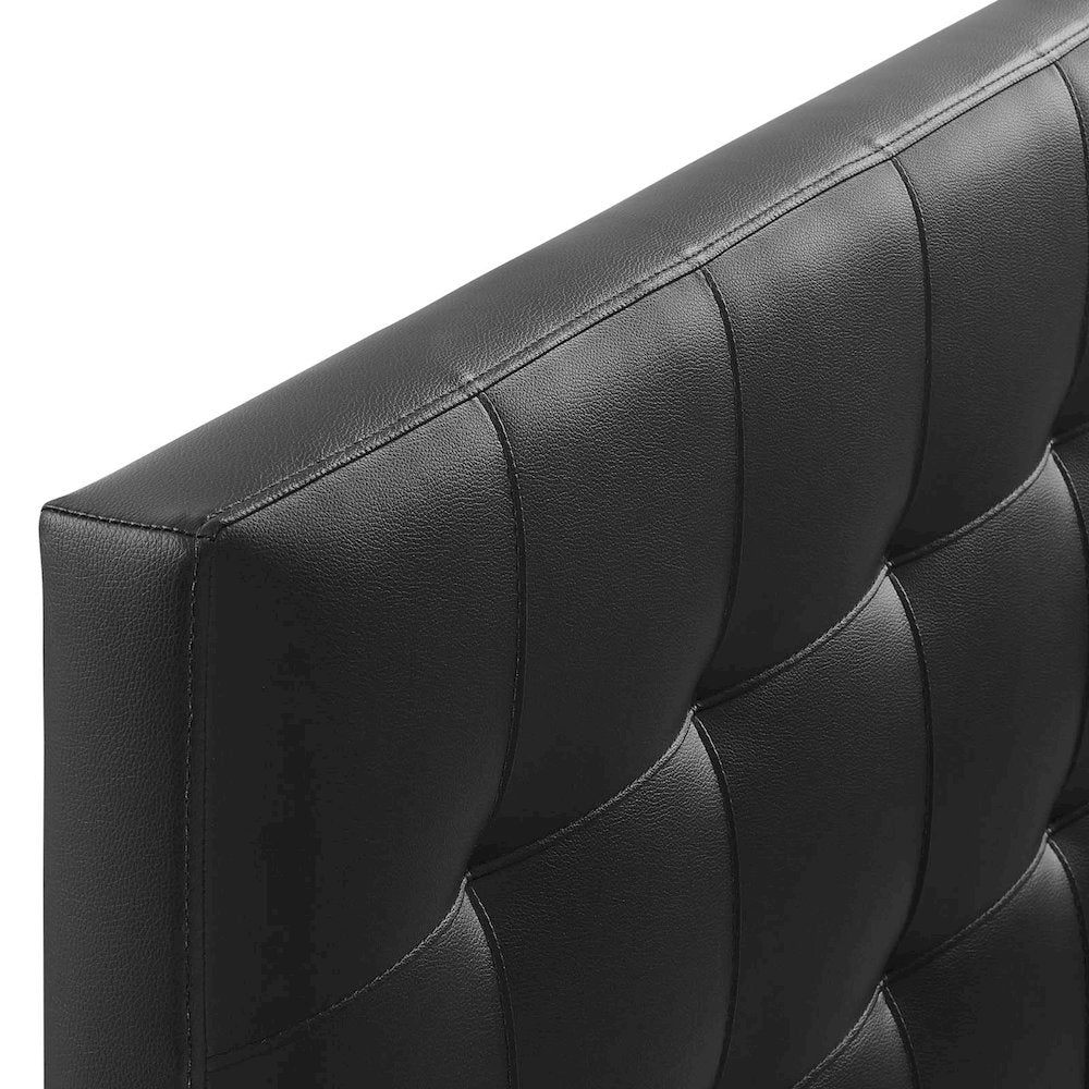 Lily Upholstered Vinyl Queen Headboard