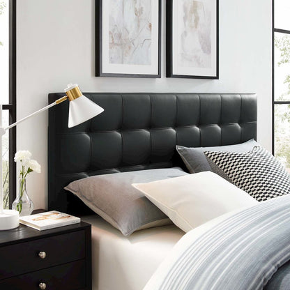 Lily Upholstered Vinyl Queen Headboard