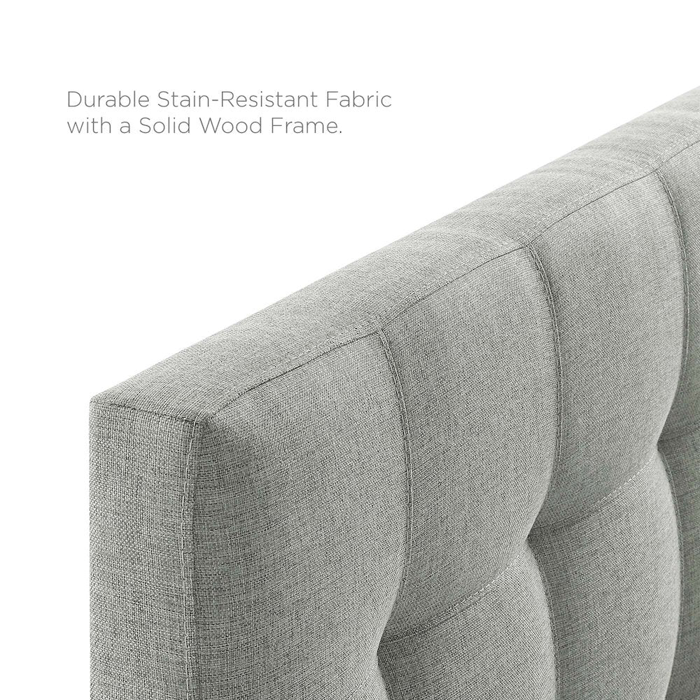 Lily Upholstered Fabric Full Headboard