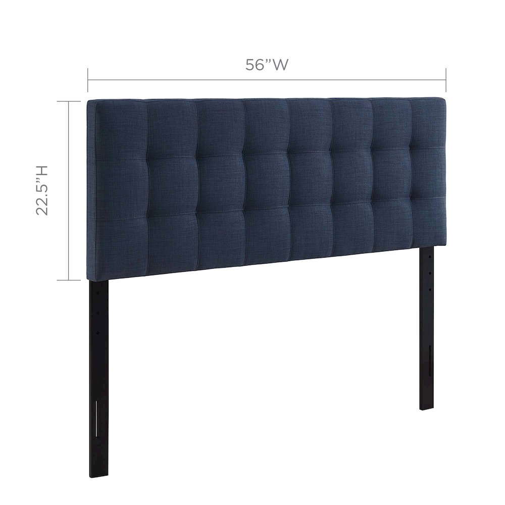 Lily Upholstered Fabric Full Headboard