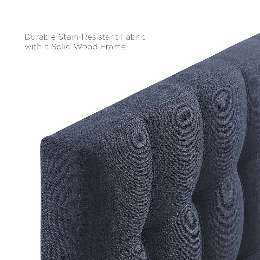 Lily Upholstered Fabric Full Headboard